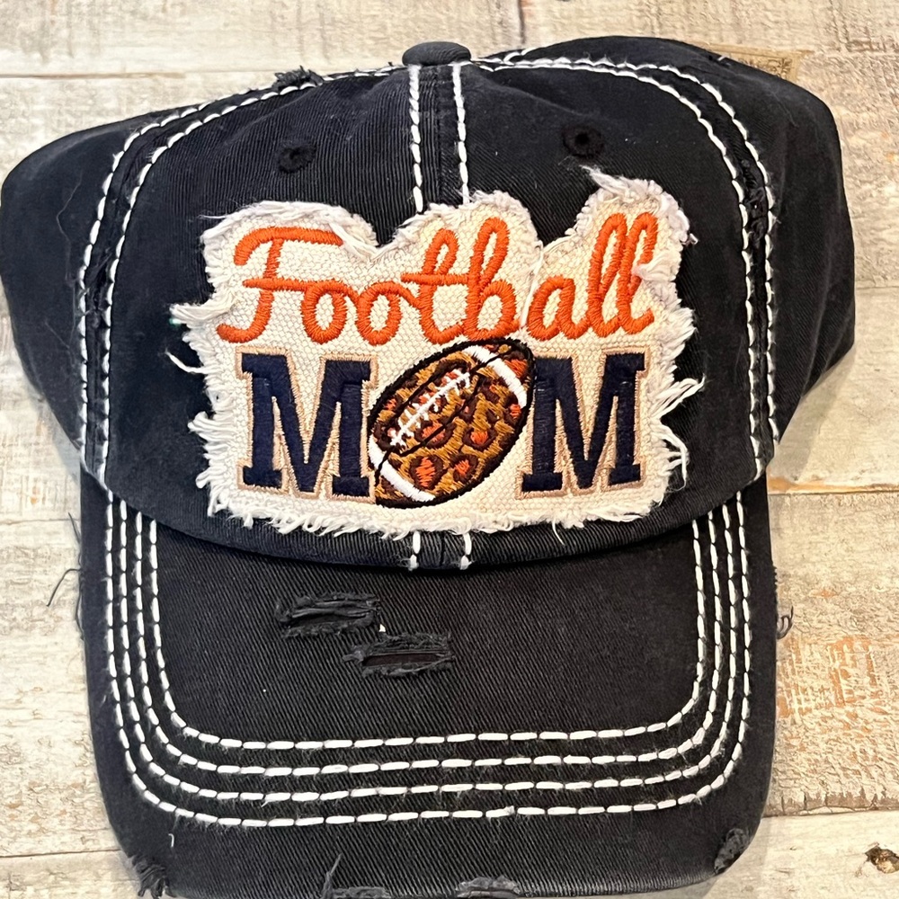 Black Football Mom Cap